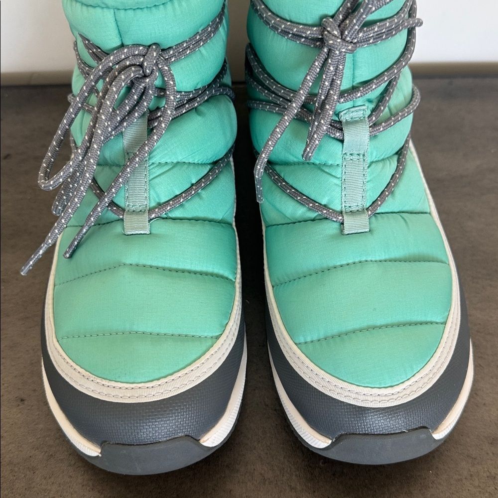 The North Face THERMOBALL Insulated Lace Up  Waterproof Winter Boots Size 11 EUC - Picture 9 of 12